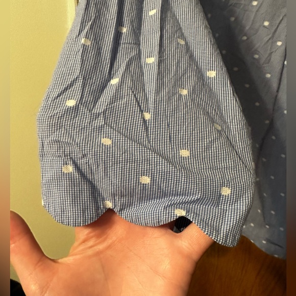 Vineyard Vines Polka Dot Top Size 4 - Picture 3 of 6